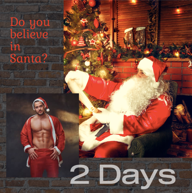 stella_brie's tweet photo. Do you believe in Santa? You know he doesn't come to your house if you don't... Although, I'm all for changing the vision of Mr. Claus. 3 Days until Christmas! 

#indieauthor #stellabrie #holiday #IbelieveinSanta #threedaysuntilChristmas https://t.co/7BM3kbwCYm