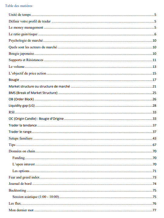 0xAkina's tweet photo. J'ai fini mon pdf sur le "price action" (≈ 75 pages).
Gratuitement, je le rends disponible aux personnes qui me soutiendront par le biais d'un de ces 2 liens d'affiliation. https://t.co/D0rK9Rn44u