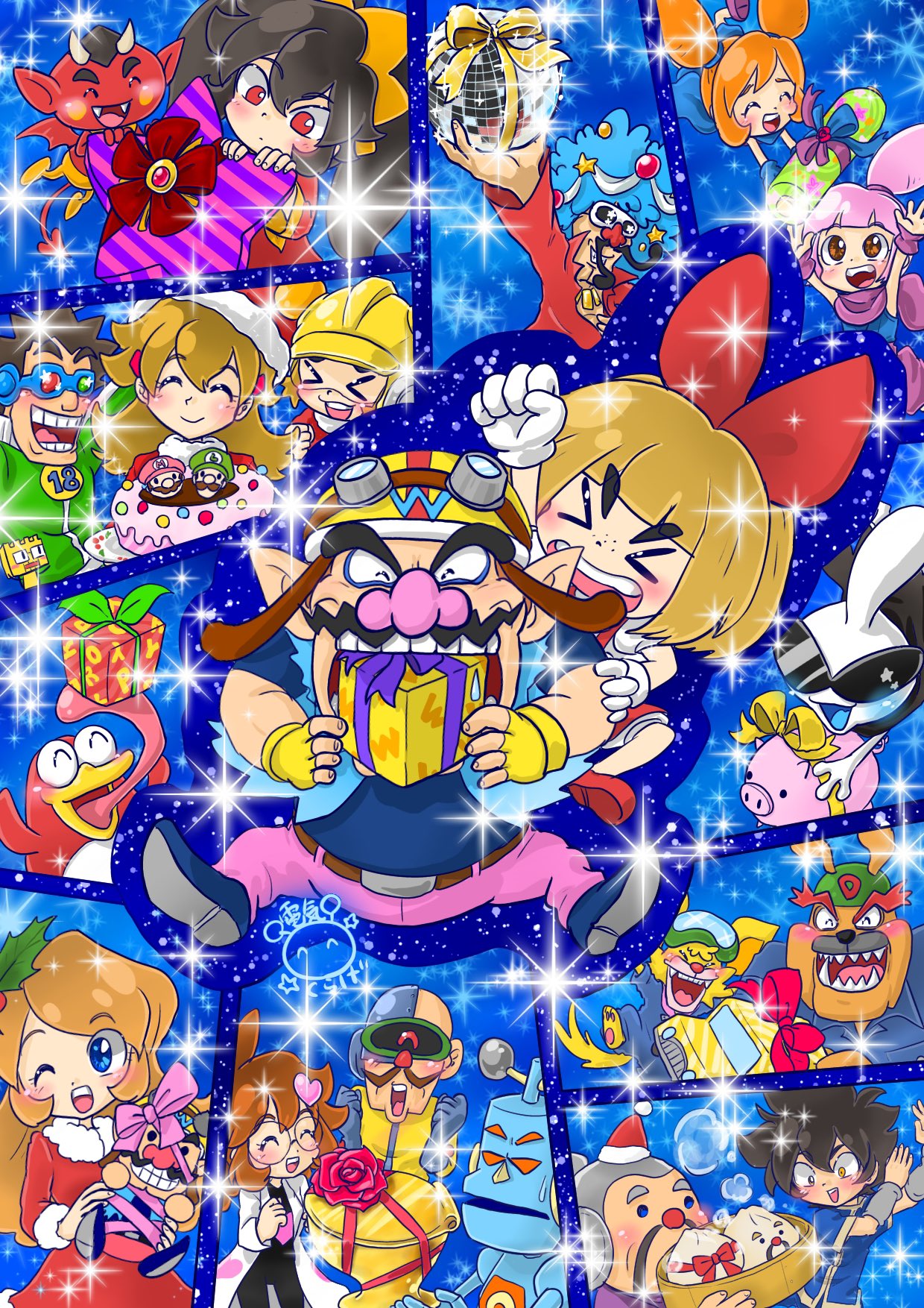 超おどるメイドインワリオ】クライゴア&ペニー&マイク 66てん