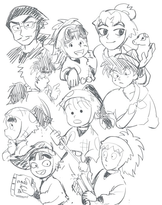 がっさがさに落書き 