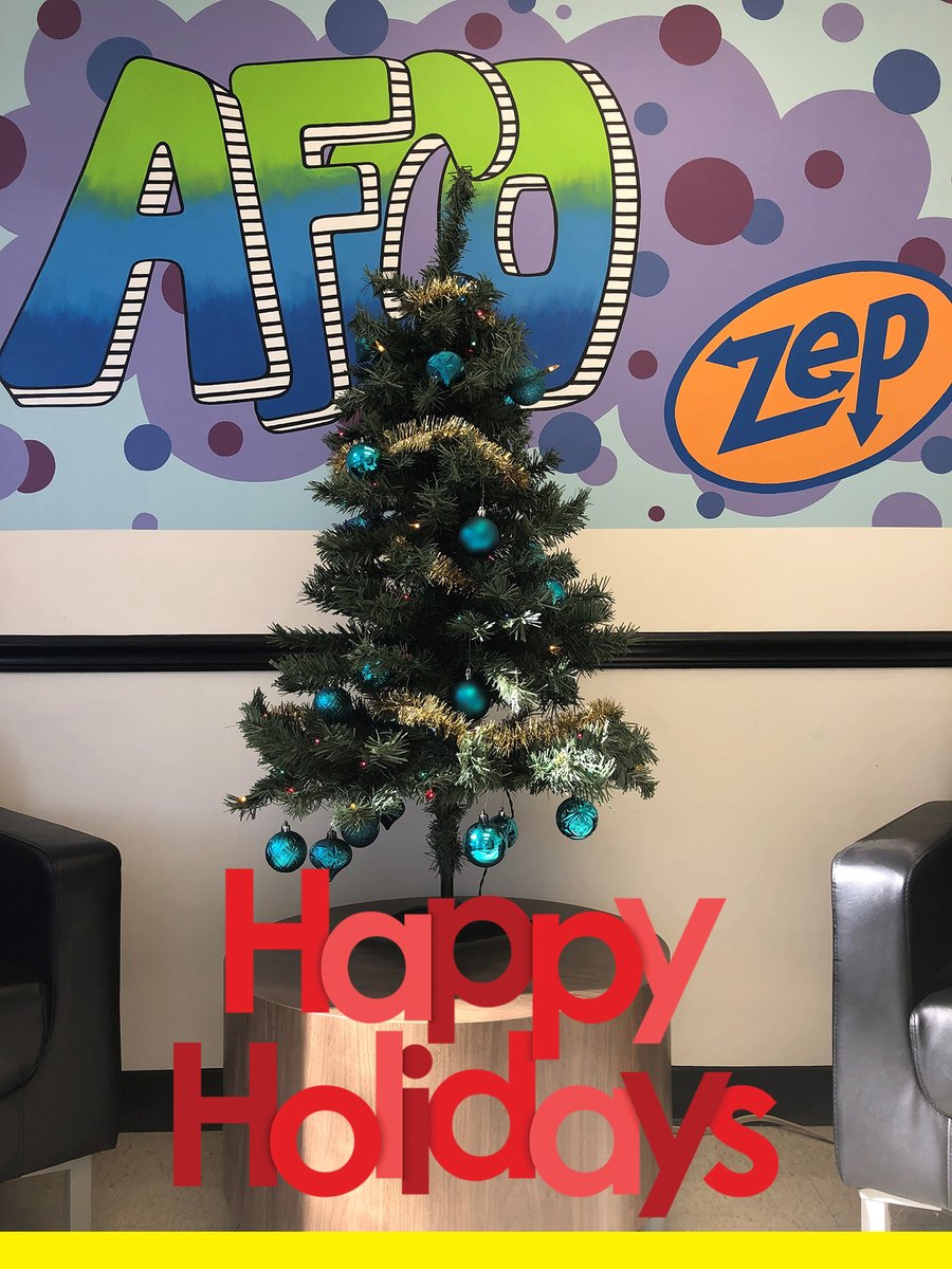Zep_USA's tweet photo. Getting into the holiday spirit!
#Zep #ZepLevelClean #CleanfortheHolidays
(photo: Chris Thompson) https://t.co/Pg1RLR1aHq