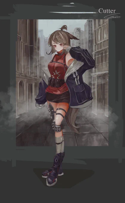 カッター (刻刀) 

#Arknights #アークナイツ 