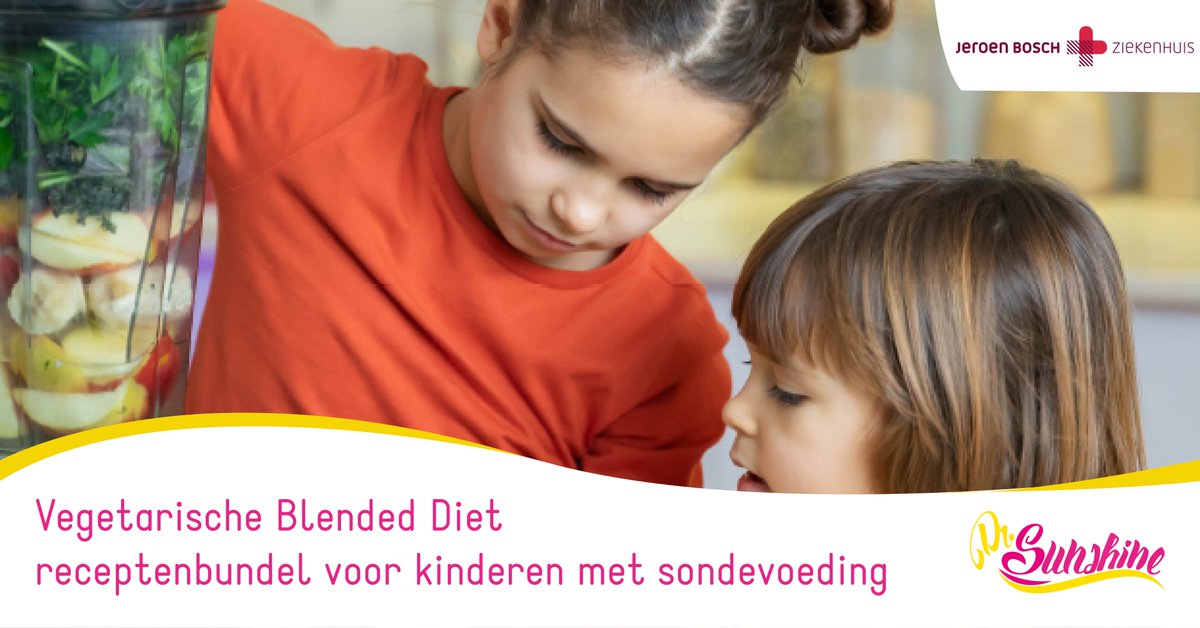 DrSunshineNL's tweet photo. Voor kinderen die industriële sondevoeding niet kunnen verdragen is Blended Diet van @JBZDenBosch een alternatief! Blended Diet maakt gebruik van een fijn gepureerde maaltijd van gewone voedingsmiddelen, die via sonde kan worden toegediend.

Lees meer https://t.co/bHb8aX8TZl📲 https://t.co/faJcIOS0zq
