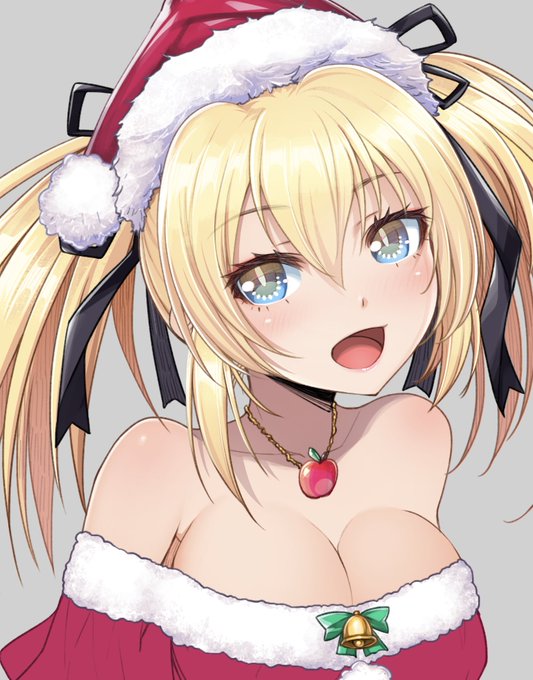 クリスマス絵 WIP2
手で見えなくなるんですけど、おっぱい盛っておきますね 