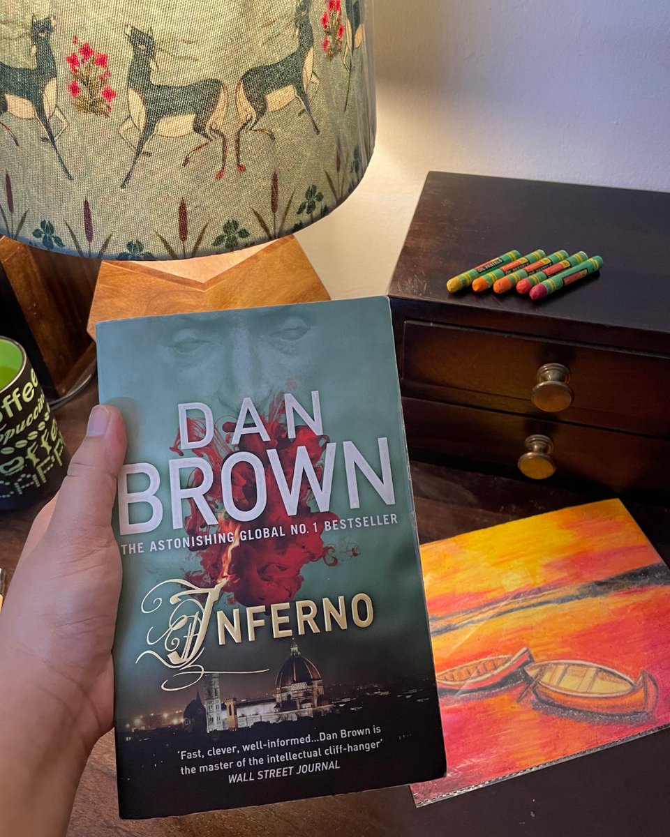 thepostbook's tweet photo. Book 71 of 2021 (8-Dec): Inferno by @AuthorDanBrown

@HTBrunch

After a tiring day at work, Dan Brown's book is what we look forward to! His storytelling never ceases to amaze. 
https://t.co/xrvyx4RrC9

#BrunchBookChallenge  #BrunchBookChallenge2021  #HTBrunchBookChallenge https://t.co/9zCWmAjw4u