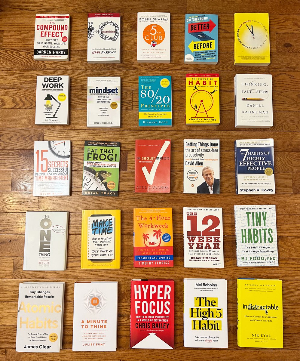 AlexAndBooks_'s tweet photo. 25 Books that will make you more productive than you ever thought was possible: https://t.co/avfEA84Eye