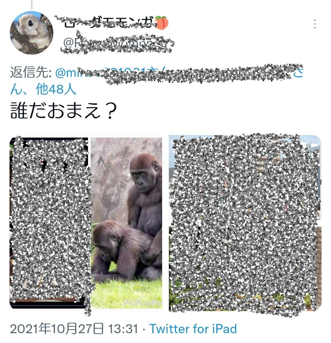 nue_ga_nakuyoru's tweet photo. 女性アカウントの所在掘ってニヤニヤしてた気持ち悪いアカウント同士が何を言ってるんですかね笑笑 https://t.co/LtaJXQERae