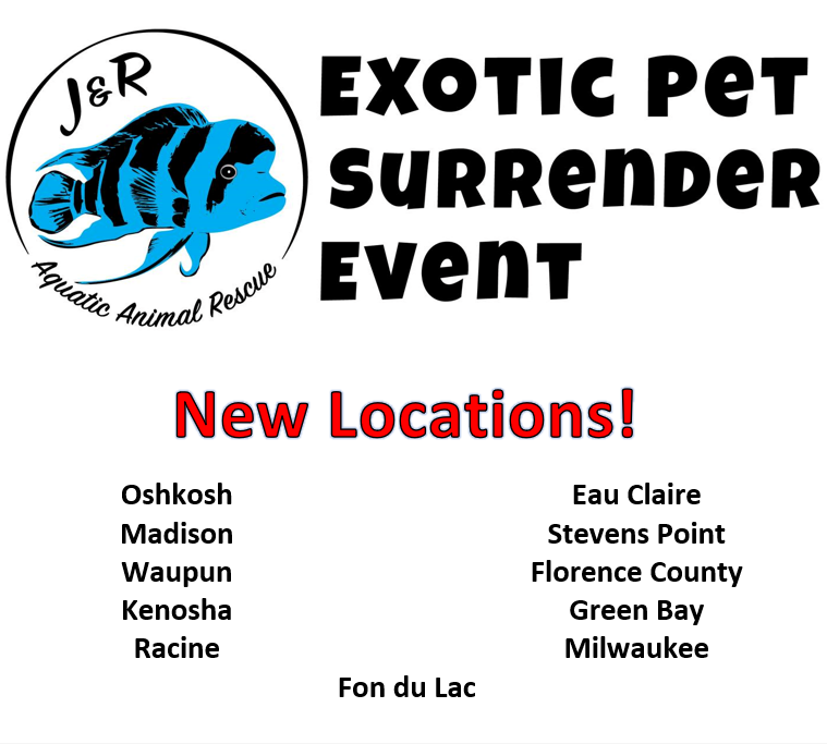 aquatic_r's tweet photo. We are bringing our award winning Exotic Pet Surrender Events to even more locations in 2022! We are currently recruiting rescues, clubs, and educators to participate. #Habitattitude #JRAAR #RescueRehabRehome #AIS #BeAHeroReleaseZero https://t.co/TD5IbFfUu4