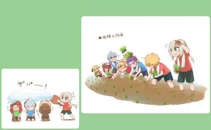 #2021年自分が選ぶ今年の4枚 
楽しい日々をありがとう円卓組…!な1年でした🌟 
