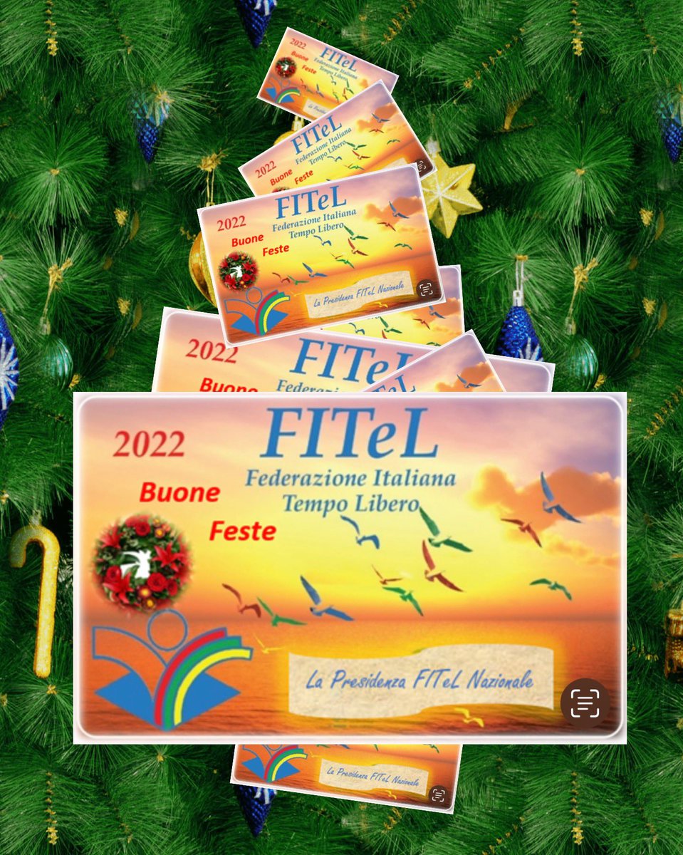 FitelNazionale's tweet photo. AUGURI di #BuoneFeste e per l’ Anno è il “tempo”che verrà a tutti noi. 🎄🥂🍾🎶 https://t.co/eQ3KjmbmZW