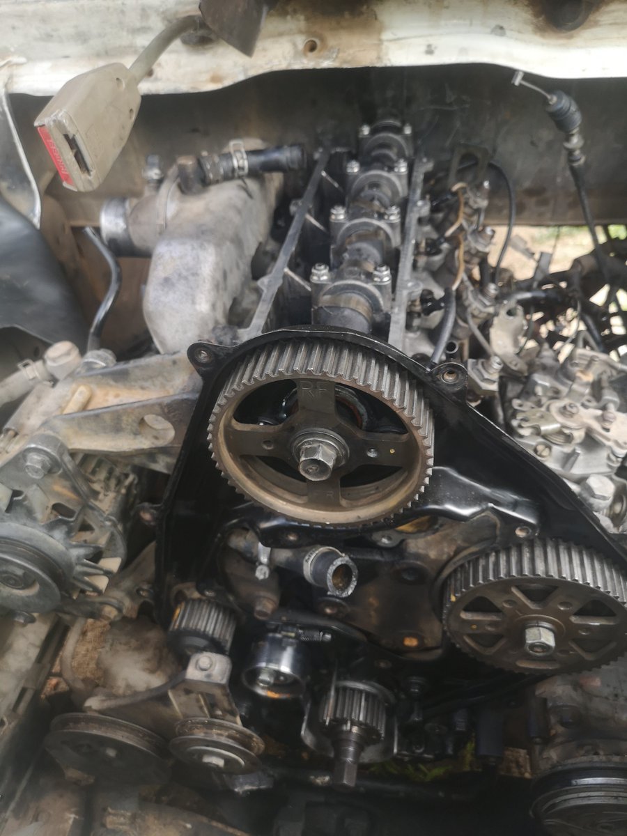 zimmech's tweet photo. Mazda Bongo RF (2)

⛓️ Timing belt replacement 
⚙️ Crankshaft seal replaced
🔩 Camshaft seal replaced 
🛠️ Cylinder head reconditioned 

#MobileMechanic #ZimMech #MazdaBseries #MazdaBongoRF #R2 #RF #cylinderhead #Valvetiming #valve #valveguides https://t.co/LDblu7dazW