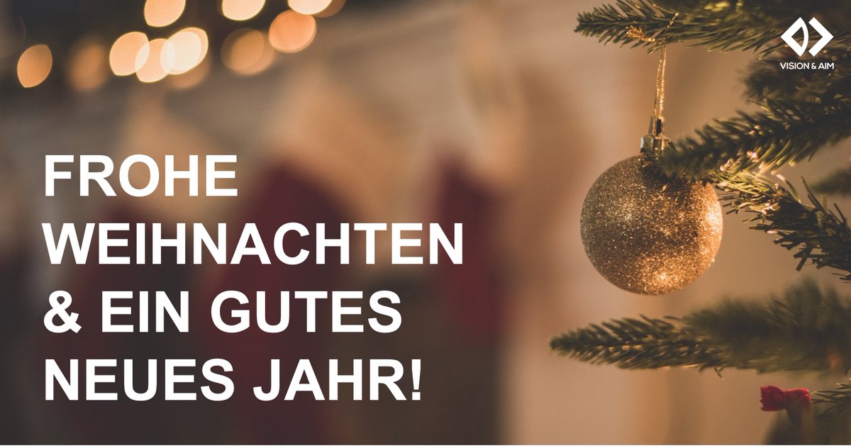 VisionAndAim's tweet photo. Wir wünschen Euch und Euren Lieben eine ruhige und besinnliche Weihnachtszeit, fröhliche Festtage sowie einen guten Rutsch in ein gesundes und erfolgreiches 2022!

#christmas #happynewyear #bestteam #thankyou https://t.co/qIQmZxouzy