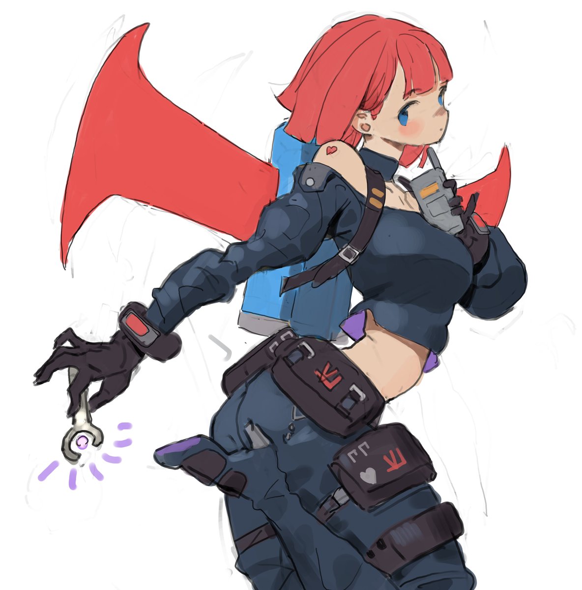 「변신소녀 」|Aruana Sickのイラスト