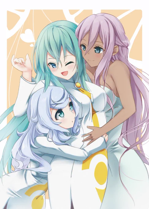 ネット掲載の許可もらってるのでせっかくだから合同誌のイラストで!
アテナさんお誕生日おめでとう🎊オレぷらしか勝たん

#アテナ・グローリィ生誕祭2021
#ARIA 
#ARIAカンパニー 
