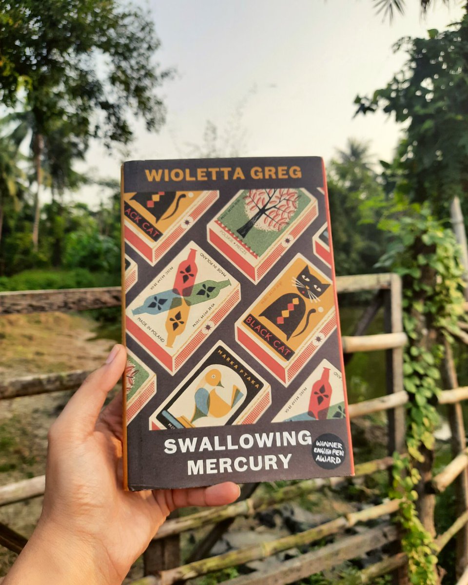 thepostbook's tweet photo. Book 72 of 2021 (13-Dec): Swallowing Mercury by Wioletta Greg

@HTBrunch

Polish translated coming of age novella about a young girl Wiola, living in Poland in the 1980s. Great read!
https://t.co/iiXr3MB6ub

#BrunchBookChallenge  #BrunchBookChallenge2021  #HTBrunchBookChallenge https://t.co/k7MbVjRN9g
