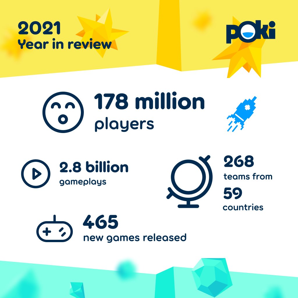 Poki on X: Thanks to everyone who made 2021 such a playful year