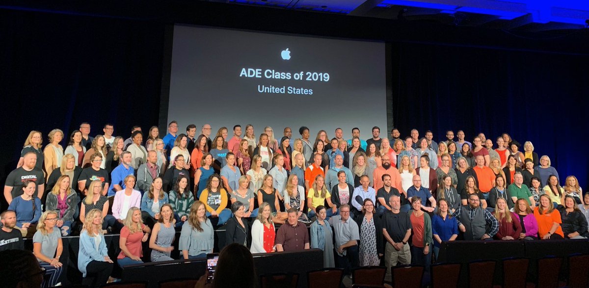 iTeacher5th's tweet photo. ADE Class of 2022 applications are enrolling soon! I’m so thankful for this community and the friendships, mentors, colleagues, and learning experiences I have gained. Use the link below to be notified when applications open. https://t.co/wlFR2tx4BQ… #appleeduchat https://t.co/VLHyUL5T9k