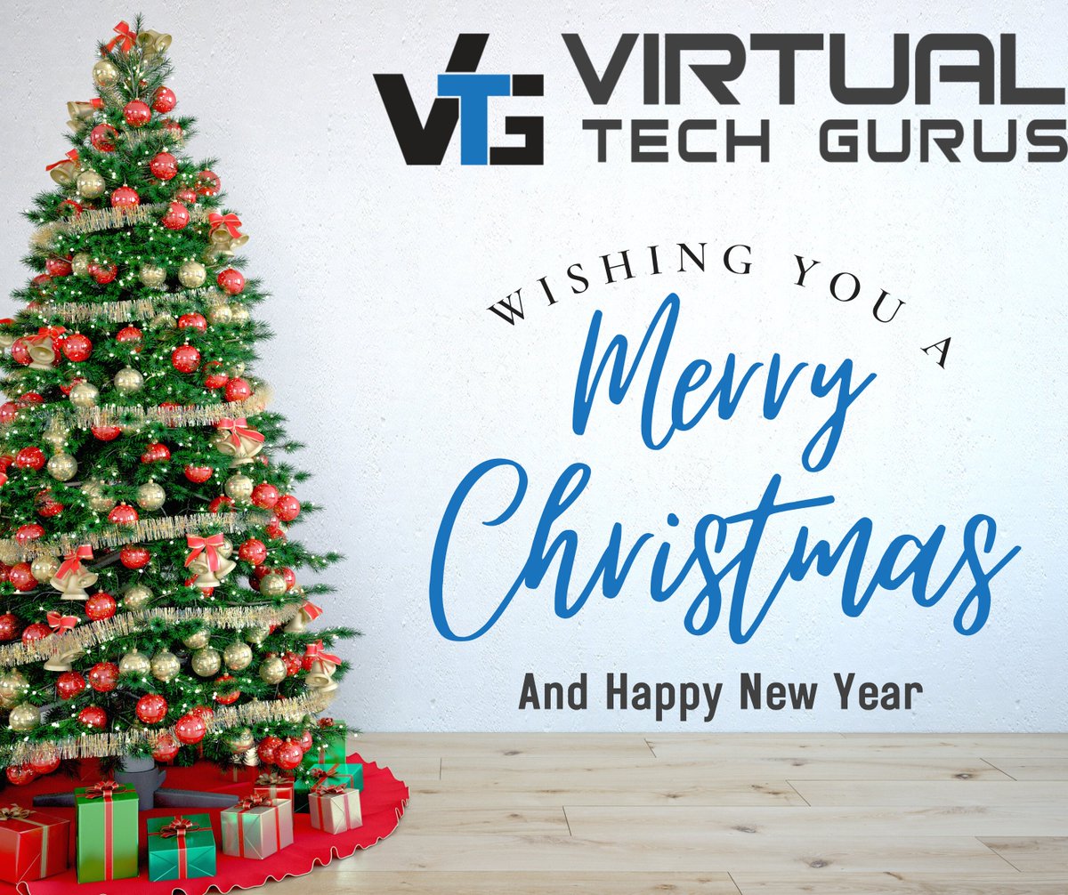 virtualtechguru's tweet photo. Merry Christmas!!
May this season be full of light and laughter for you and your family.

#Christmas #christmas2021 #merrychristmas
#virtualtechgurus #VTG #HappyNewYear https://t.co/iZ8rjl4p1q