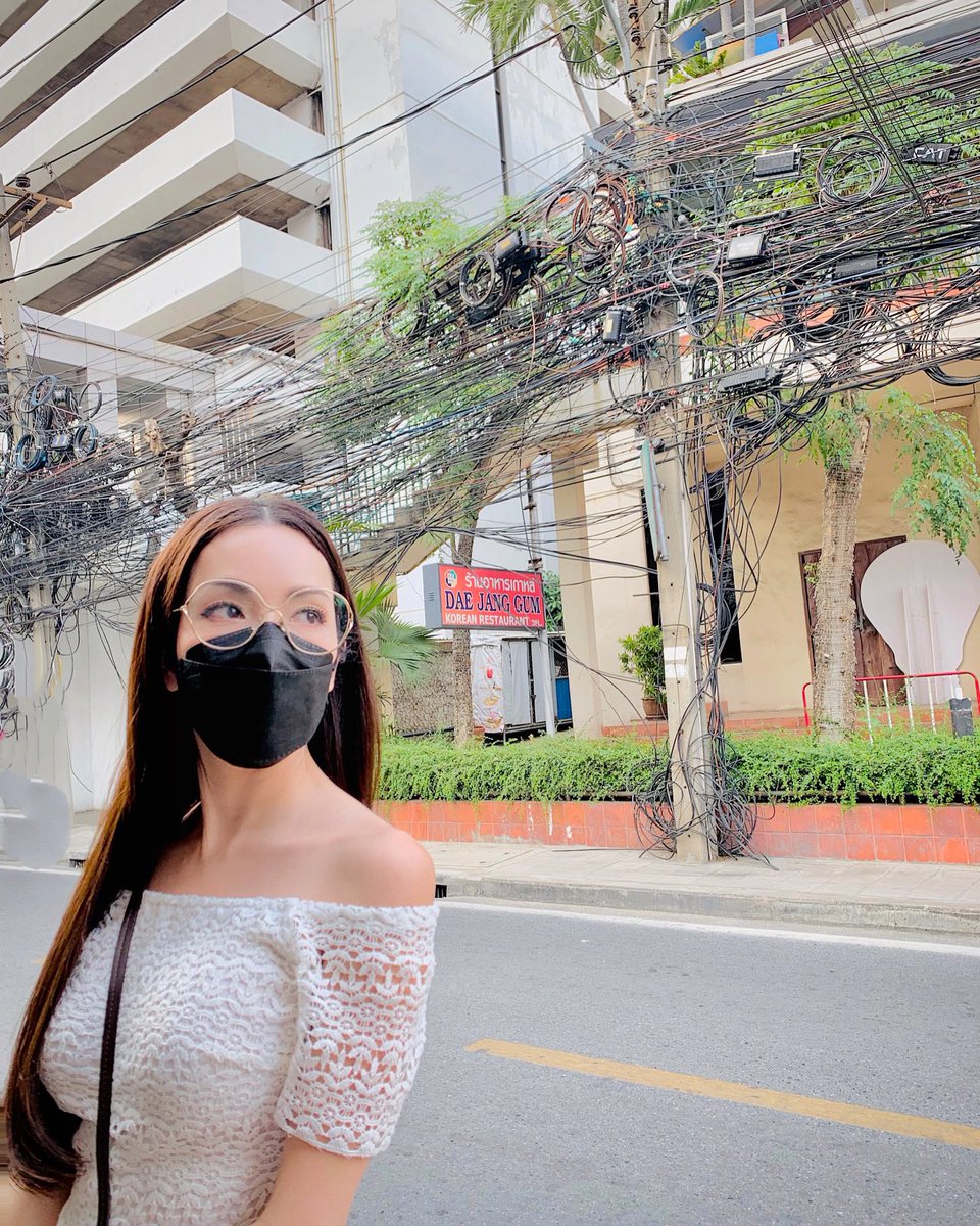 ส่งเข้าประกวด!!!ไม่ใช่แม่อ๋อมนะ!!!สายไฟข้างหลัง!!! 😱🤮🙄👎🏻