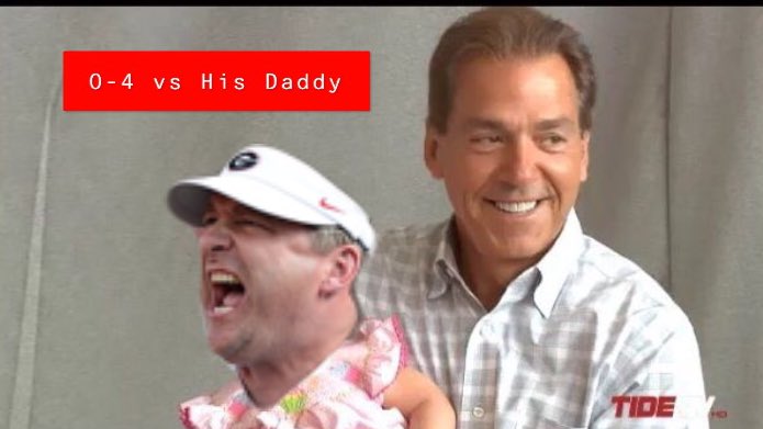  Happy 46th Birthday, Kirby Smart ....

FROM:  Nick Saban 