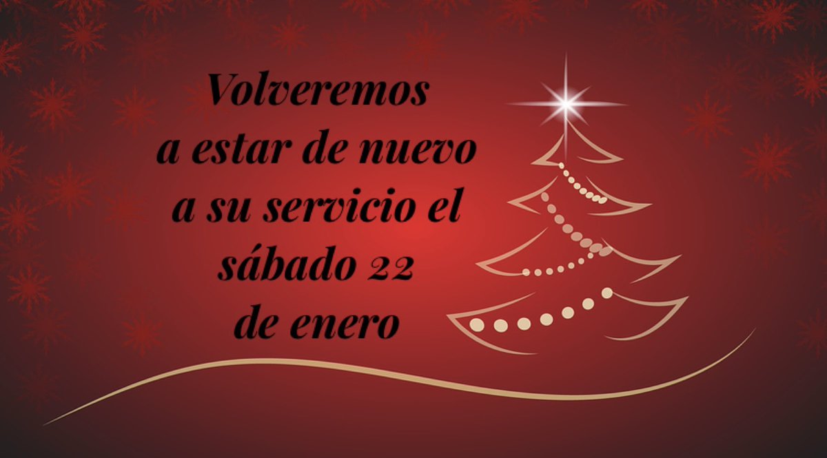 Rest_RAMON's tweet photo. Como es habitual en estas fechas, permaneceremos cerrados por descanso de nuestro personal. 
El equipo del Restaurante Ramón les desea una Feliz Navidad y un Próspero Año Nuevo. 
Salud para todos. https://t.co/1h7Q5UwvjO