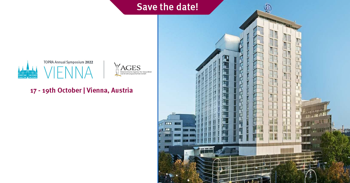 TOPRANEWS's tweet photo. Our next TOPRA Symposium for 2022 will be in Vienna, Austria, our page is now live >> https://t.co/nMOk4jhin5
#TOPRA #TOPRASYM22 #regulatoryaffairs #symposium #conference #pharma #pharmaceutical #veterinary #VeterinaryMedicines #medicaldevices #medtech #healthcare https://t.co/dSb3mmFaqm