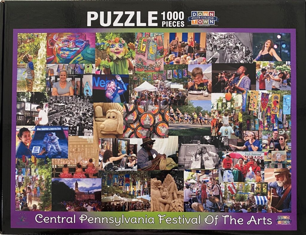 Why not buy your family a puzzle for holiday fun. Be sure to visit our Festival store. ow.ly/eHBc30s2ZuW #FNSC #artsfestival #artsfest