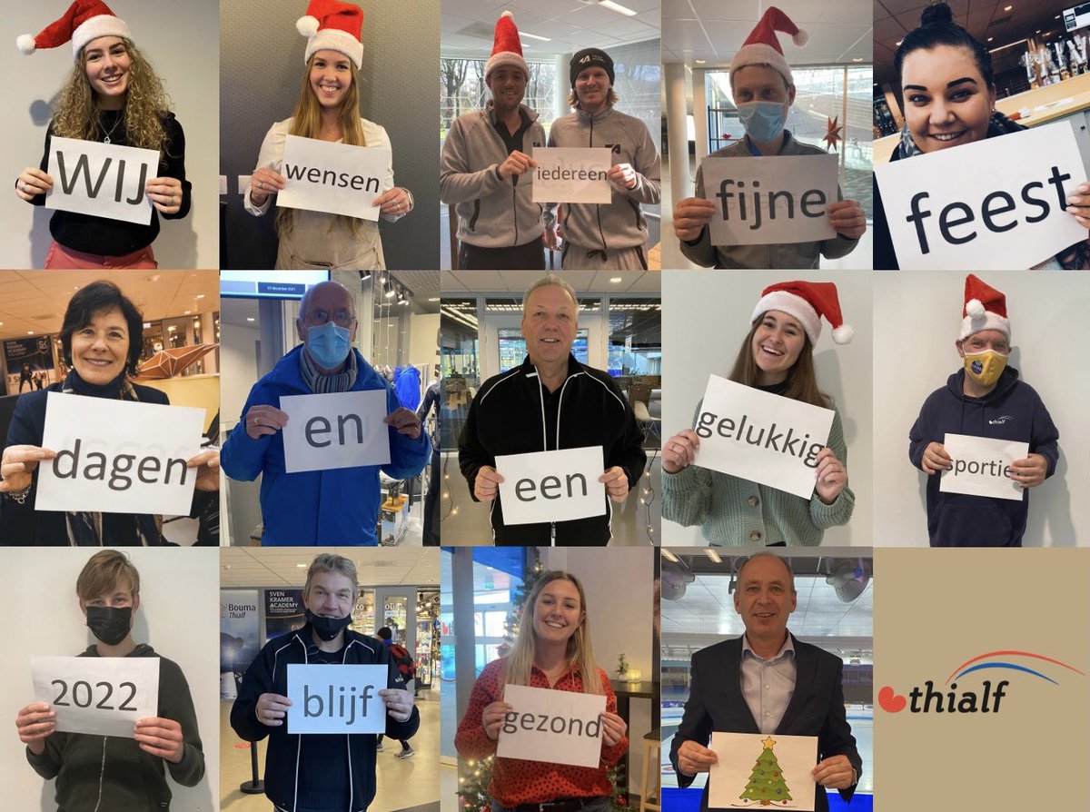 Namens Team Thialf wensen wij iedereen fijne feestdagen en een gelukkig, sportief en gezond 2022!🎄🍾

#kerst #nieuwjaar #2022 #gelukkig #gezond #sportief #Thialf #Heerenveen #Friesland