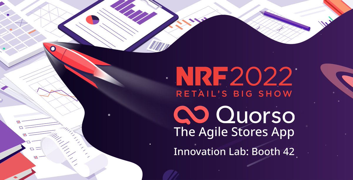 Discover how top retailers turn data alerts and tasks into smart missions to engage store teams and drive results with <a href="/Quorso/">Quorso</a>! See for yourself how the app runs agile stores by visiting the #NRF2022 #InnovationLab <a href="/NRFBigShow/">NRF Big Show</a> next month!