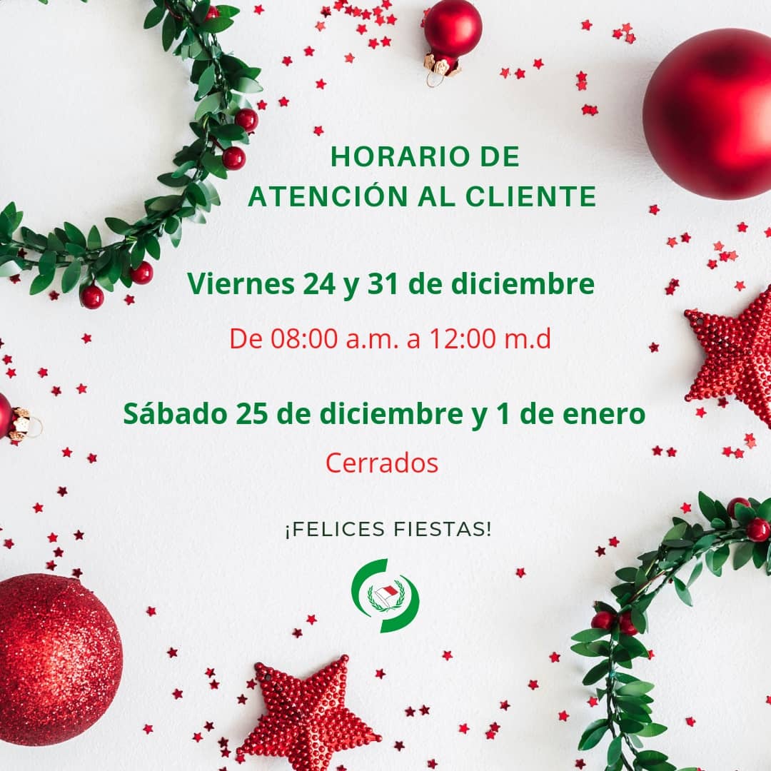 coopracrl's tweet photo. Horario especial de atención por fiestas de fin de año. https://t.co/0y0xGHHcBr