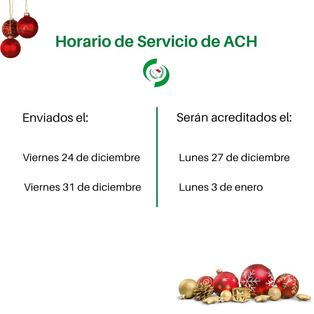 coopracrl's tweet photo. Horario especial de atención por fiestas de fin de año. https://t.co/0y0xGHHcBr