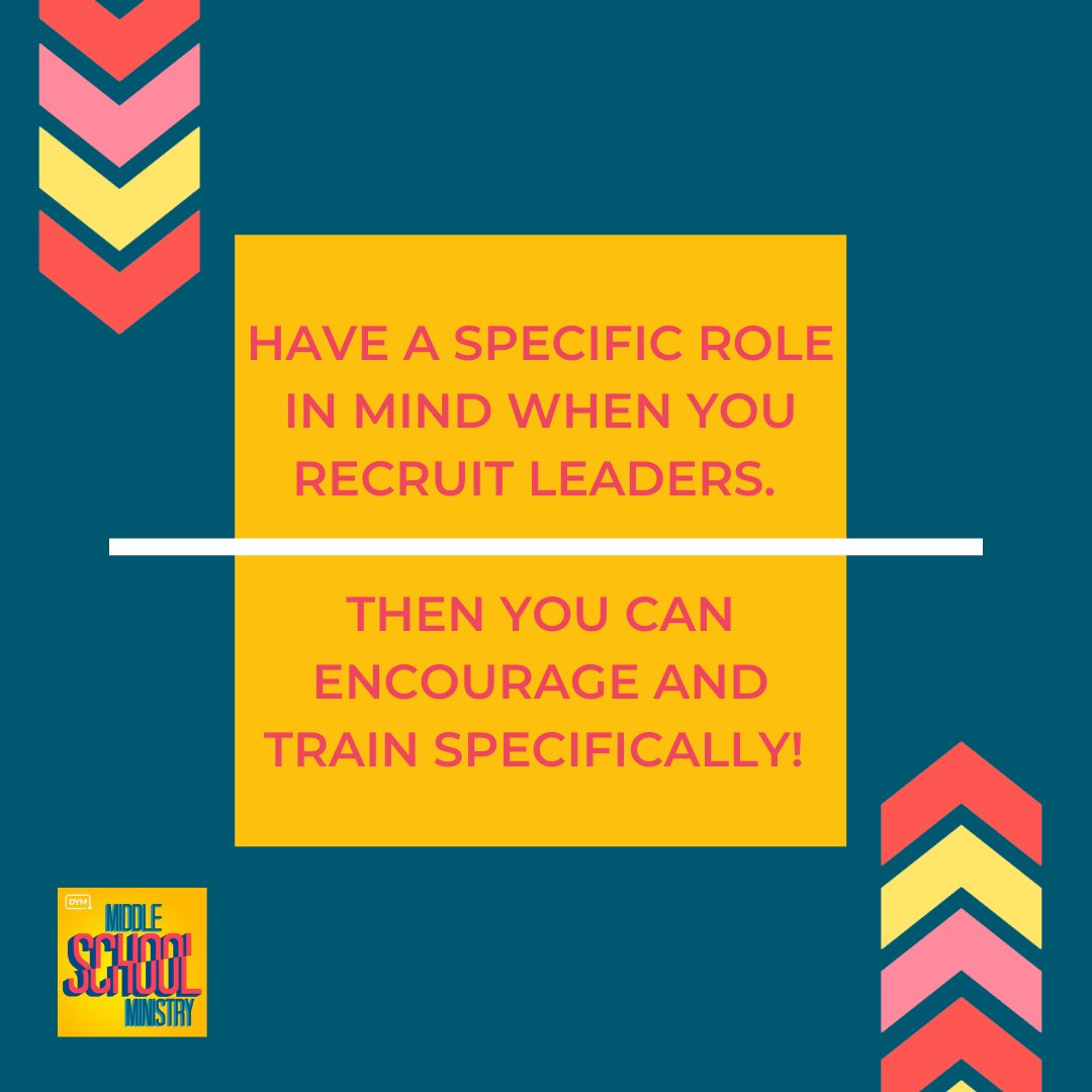 middleschoolmi3's tweet photo. Specifics help so much when it comes to training leaders! Give specific roles, specific critique and specific praise!

#middleschoolministry #juniorhighministry #studentministry #youthministry #podcast https://t.co/SHdV6TmNJo