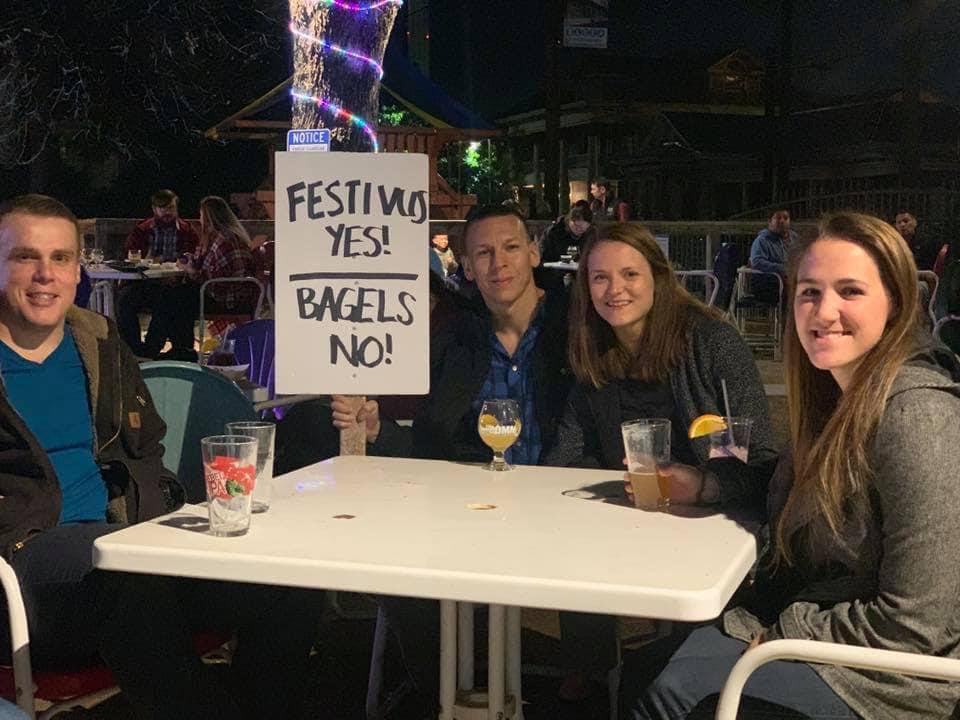 thefriendlyspot's tweet photo. Happy #Festivus Friends! Tonight at 7p: The Feats of Strength, airing of grievances & the #festivuspole. #Seinfeld on the huge blow up screen. Time to celebrate #veryfriendly #cocktailsontap #craftbeer #friendlyeats #local #southtownsatx https://t.co/Ib7aN4wEUJ