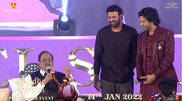 UV_Creations's tweet photo. A perfect Eye feast for fans 🔥 to have the Rebel Star's 🌟on the Stage of #RadheShyam 💥 Pre-Release Event!

🔗 https://t.co/TK2hRxM0vb

#RadheShyamPrereleaseEvent
#Prabhas @hegdepooja @director_radhaa @TSeries @UV_Creations @GopiKrishnaMvs @AAFilmsIndia https://t.co/8YwZvYNN6Z