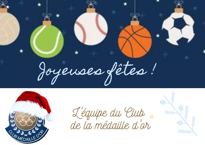 Il est encore temps de soutenir un athlète Il Joyeuses fêtes Il  Club de la médaille d'or - *|jedonneenligne.org/sportsquebec/F…|*