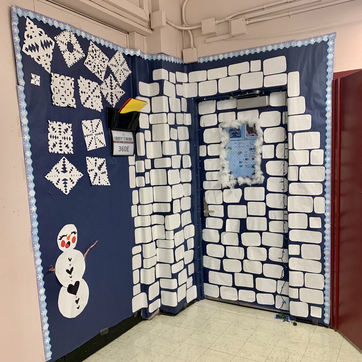 Igloo Classroom Door Decorations
