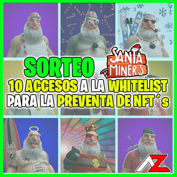 AromazOficial's tweet photo. Quien consiga acceder a whitelist, podrá comprar su @SantaMinersNFT a precio reducido, más económico que quien compre en venta pública. 😱

Participa: 👇
- Sígueme
- Sigue a @SantaMinersNFT 
- Like, RT y menciona a 2 amig@s en comentarios!

En 24 horas se eligen ganadores!!! 😉👍 https://t.co/gpb5PzkTO4