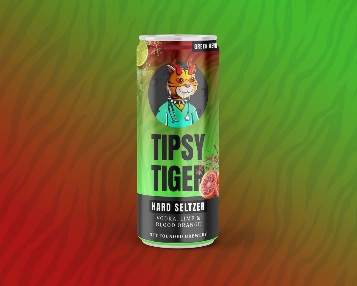TipsyTiger_Club's tweet photo. SICK AF HARD SELTZER MOCK UP BY @highhopeihodler 🔥🔥🔥🔥

Impt question:
Green or Orange for hard seltzer can??

RT for green, Like for orange, Comment for both!!

#NFT #NFTCommunity #TipsyTigerClub https://t.co/3Q1WPJF2lH