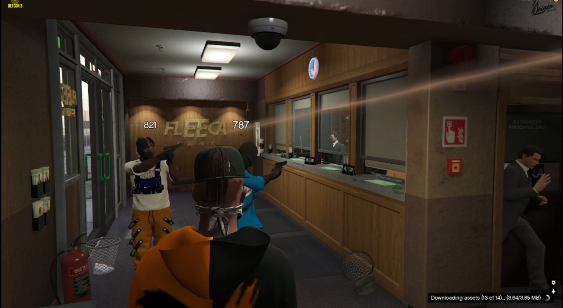 NoPixel ES Info on Twitter "[🟠🔵] Asalto a la sucursal del flecca