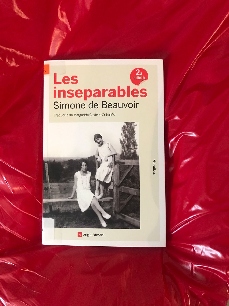 BiblioCanSales's tweet photo. #Les inseparables, la novel·la autobiogràfica inèdita de Simone de Beauvoir. #simonedebeauvoir #lesinseparables #angleeditorial #llibres https://t.co/OW8z83aHyH