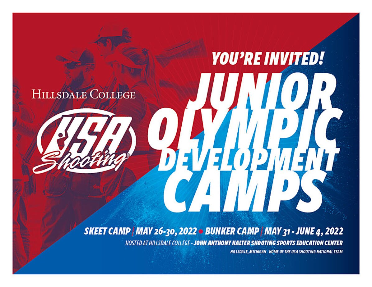 USAShooting's tweet photo. Looking for a last minute gift for the junior shotgun athlete in your life? 

Consider registering for our 2022 USAS and @Hillsdale  JO Development Camps this summer!

Registration is now open: https://t.co/bUErfTbSLP

Reserve your spot today! 

#USAShooting #USAShootingTeam https://t.co/3T3KlDqZfy