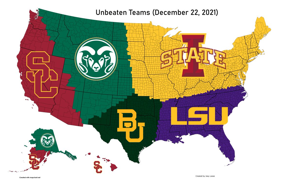 jloose128's tweet photo. 5 unbeaten teams remain! https://t.co/WDZAEklCMj