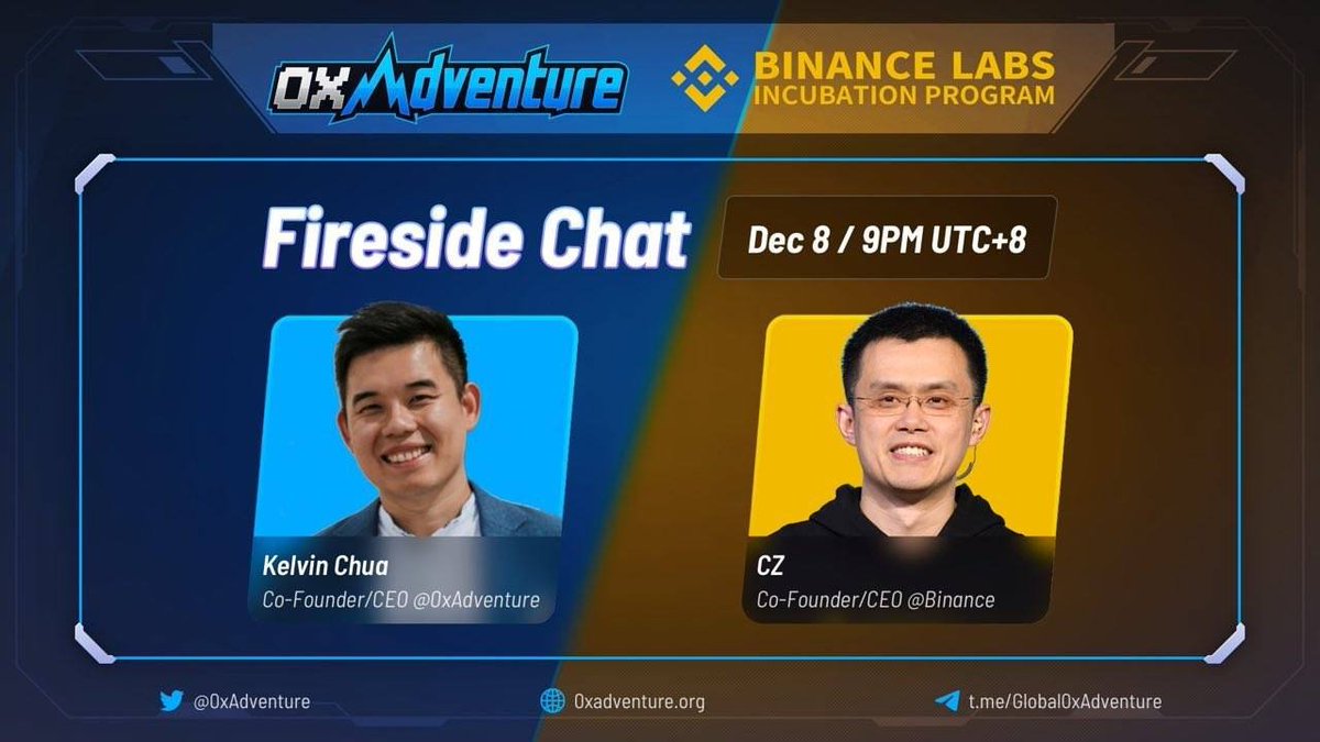 🚀 Airdrop: 0xAdventure
💰 Value: $5 Worth of $ZAD
👥 Referral: $20 Worth of $ZAD (Top 50)
📒 Partnership: SKYARK, StarSharks, Tethan Arena
📅 End Date: 31st December 2021

Talk with the Telegram Bot
t.me/Global0xAdvent…

#Airdrop #Airdrops #Crypto #Giveaway