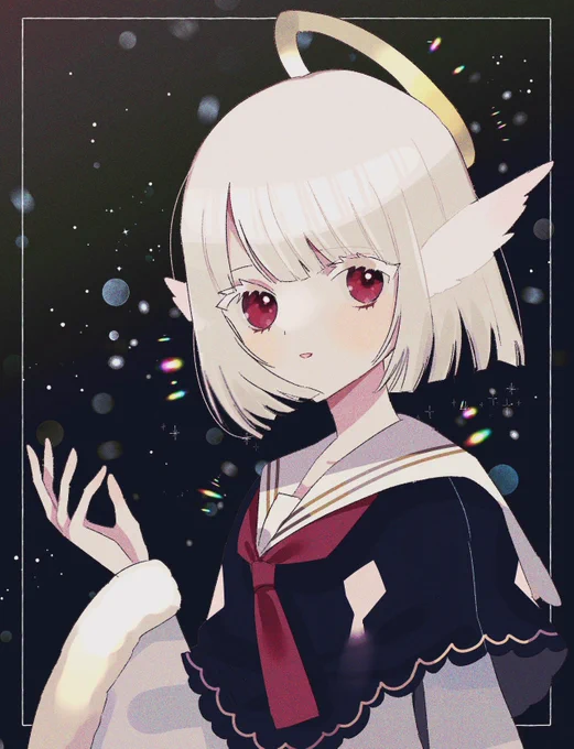 雪と少年