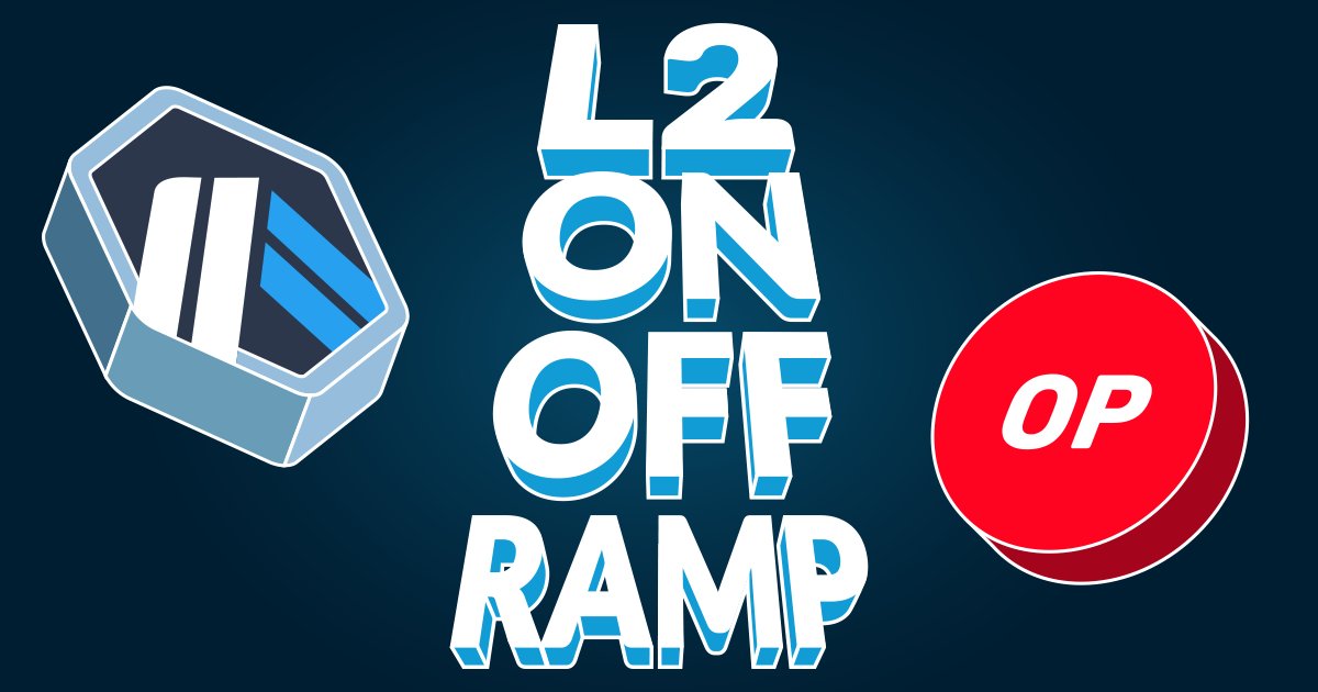 mtpelerin's tweet photo. To end this year with a 💥, we're super thrilled to launch L2 rollups @arbitrum and @optimismPBC in Bridge Wallet, including:

⬆️ On-ramp to L2 in 7 fiats, starting at 0% fees

⬇️ Off-ramp from L2 in 20+ fiats back to your bank in 171 countries

Only on https://t.co/S0iVUn83UN https://t.co/Zby6UhpMC1