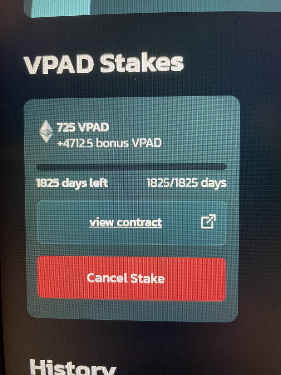 _mokarim's tweet photo. 5 years VPAD stacked. I hope I'll get a nice Christmas present in 2026. 🍀✌🏽
@VLaunchCOM @CryptoMo @MMCrypto #VLAUNCH #VARRIORS https://t.co/KNUfNjFXDo