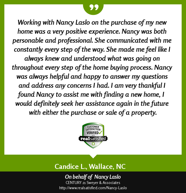 nancy_laslo's tweet photo. There’s nothing like a happy client, is there?  https://t.co/eeBaluCCny via @realsatisfied https://t.co/Imh2hbPTIZ