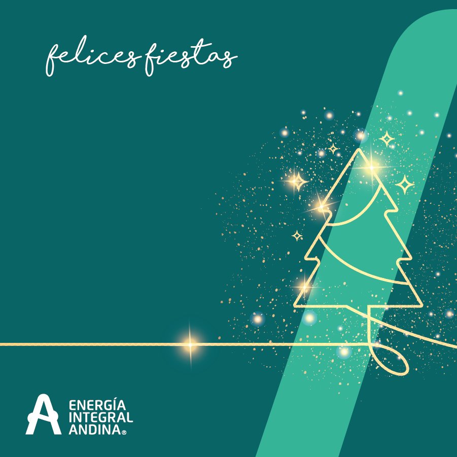 eialatam's tweet photo. ¡Energía Integral Andina les desea una muy Feliz Navidad! 🎄 Que la paz, el amor y la buena energía primen siempre en sus hogares.

#ConstruimoselFuturoconEnergia https://t.co/Z60GNJQueE