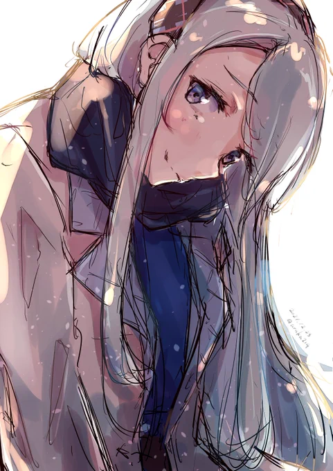 #艦これ版深夜の真剣お絵描き60分一本勝負
#艦これ版真剣お絵描き60分一本勝負_20211223 