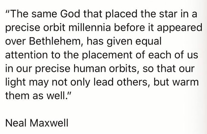 hankrsmith's tweet photo. Beautiful thought from Elder Maxwell. God is aware of you and is guiding your path. https://t.co/6NDf96E5oq